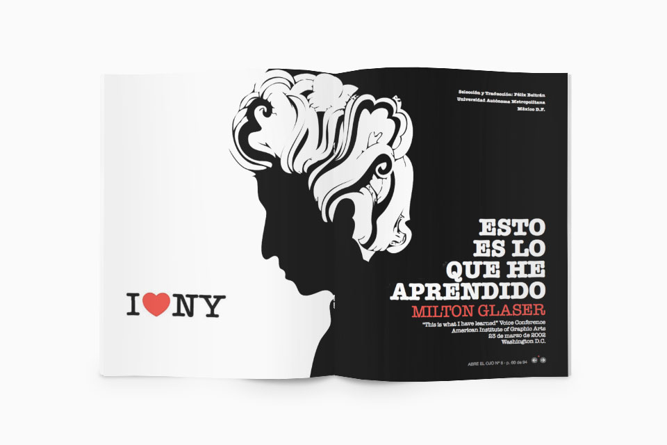 Milton Graser - Abre el Ojo - Javier Maseda Design
