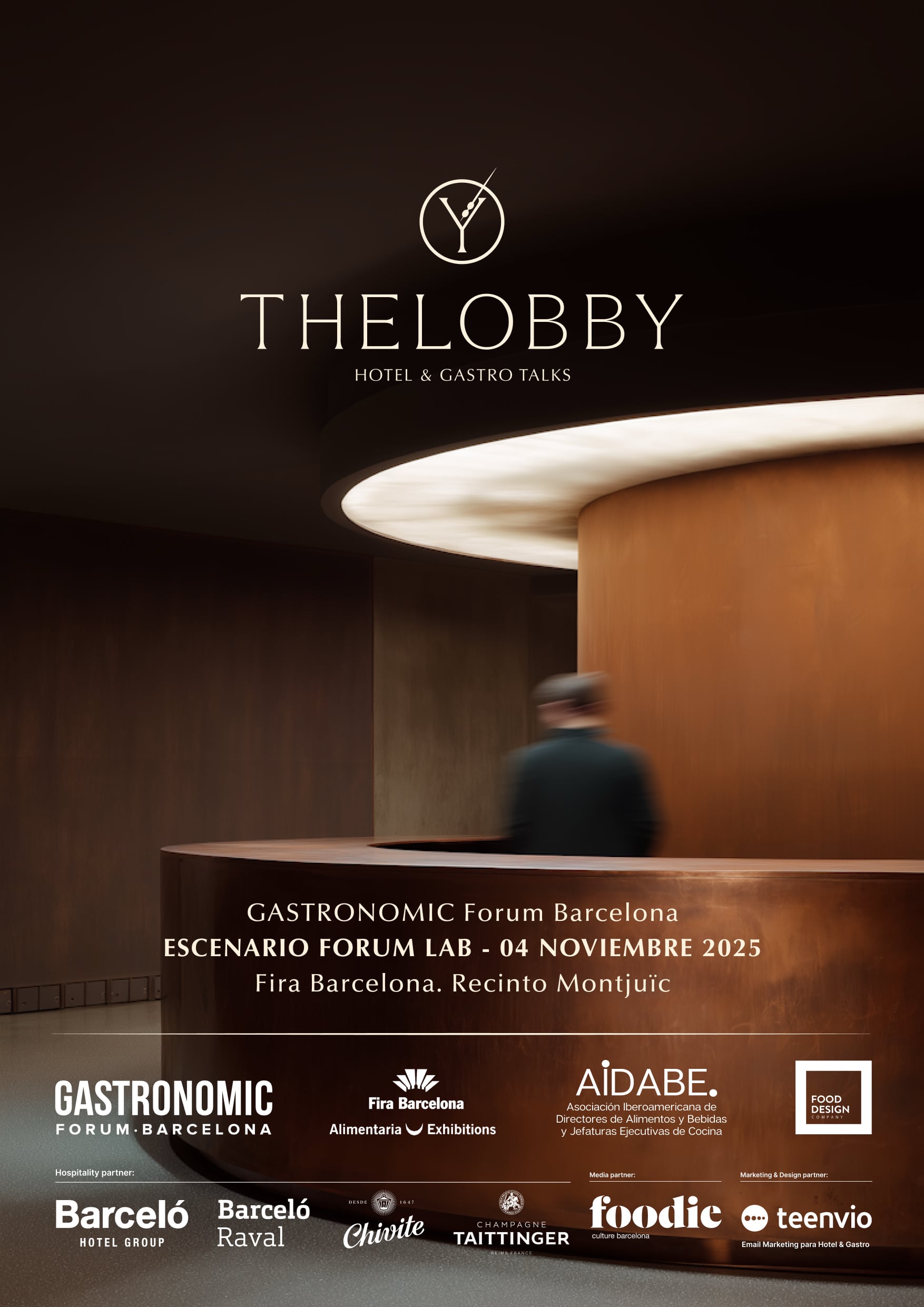 Poster THELOBBY Identidad visual THELOBBY